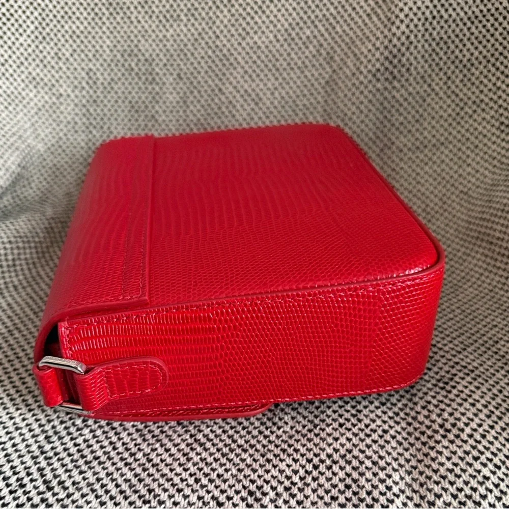 Ateliers Auguste | Mini Monceau Silver Edition Red Lizard Embossed - Picture 8 of 14